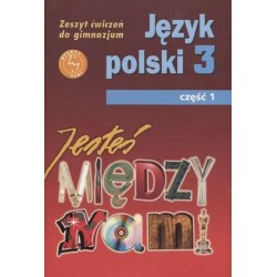Język polski Ćwiczenia Dyslekcyjne JESTEŚ MIĘDZY NAMI GIMN kl.3 ćwiczenia cz.1