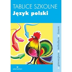Tablice szkolne Język polski GIMN LO / 2014