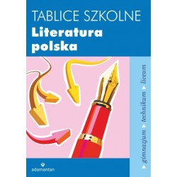 Tablice szkolne Literatura polska GIMN LO / 2014