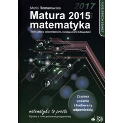 Matematyka Matematyka to proste Matura 2015 zbiór zadań / zakres rozszerzony