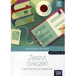 Język polski GIMN kl.1 ćwiczenia kształcenie językowe / podręcznik dotacyjny