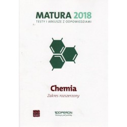 Chemia Matura 2018 Testy i arkusze z odpowiedziami / zakres rozszerzony