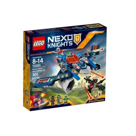 Lego Nexo Knights 70320 Myśliwiec V2 Aarona