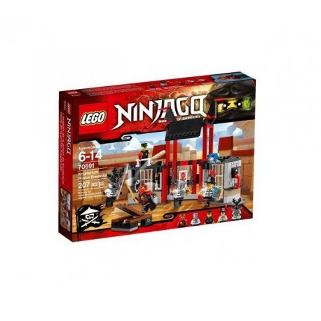 Lego Ninjago 70591 Ucieczka z więzienia Kryptarium