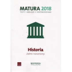 Historia Matura 2018 Testy i arkusze z odpowiedziami / zakres rozszerzony