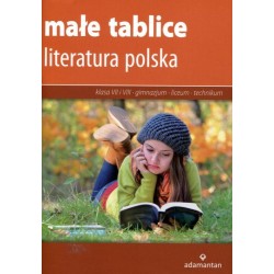 Małe tablice Literatura polska SP kl.7-8 GIMN LO / 2017  